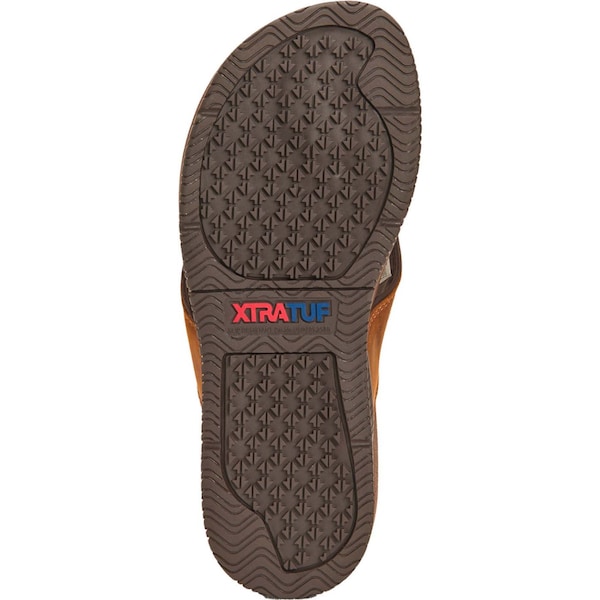 Women's Auna Sandal, BROWN, M, Size 5